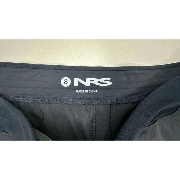 NRS Women's Beda Board Shorts Size 8 Jet Black NEW - Picture 7 of 10